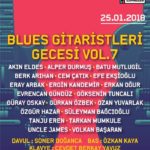 Blues gitaristleri gecesi vol. 7 25 Ocak’da!