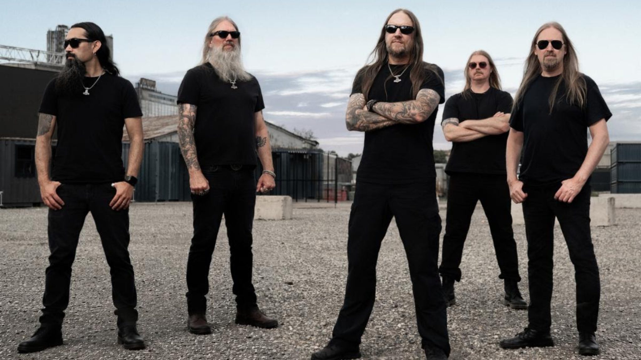 Amon Amarth üyelerinin Temmuz 2026 tanıtım fotoğrafı