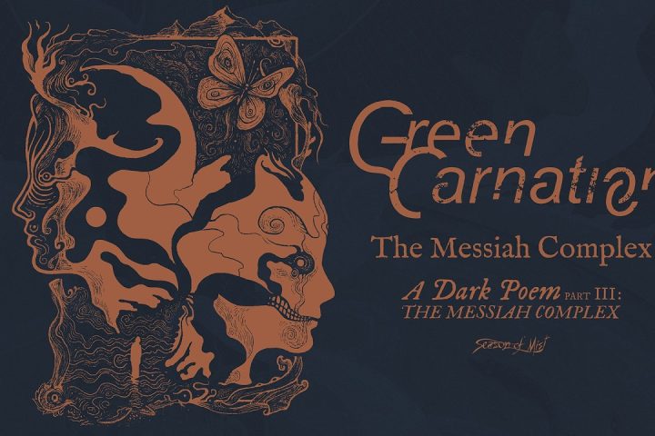 The Messiah Complex videosunun görselinde Green Carnation'ın karanlık ve sinematik atmosferli video karesi görülüyor.
