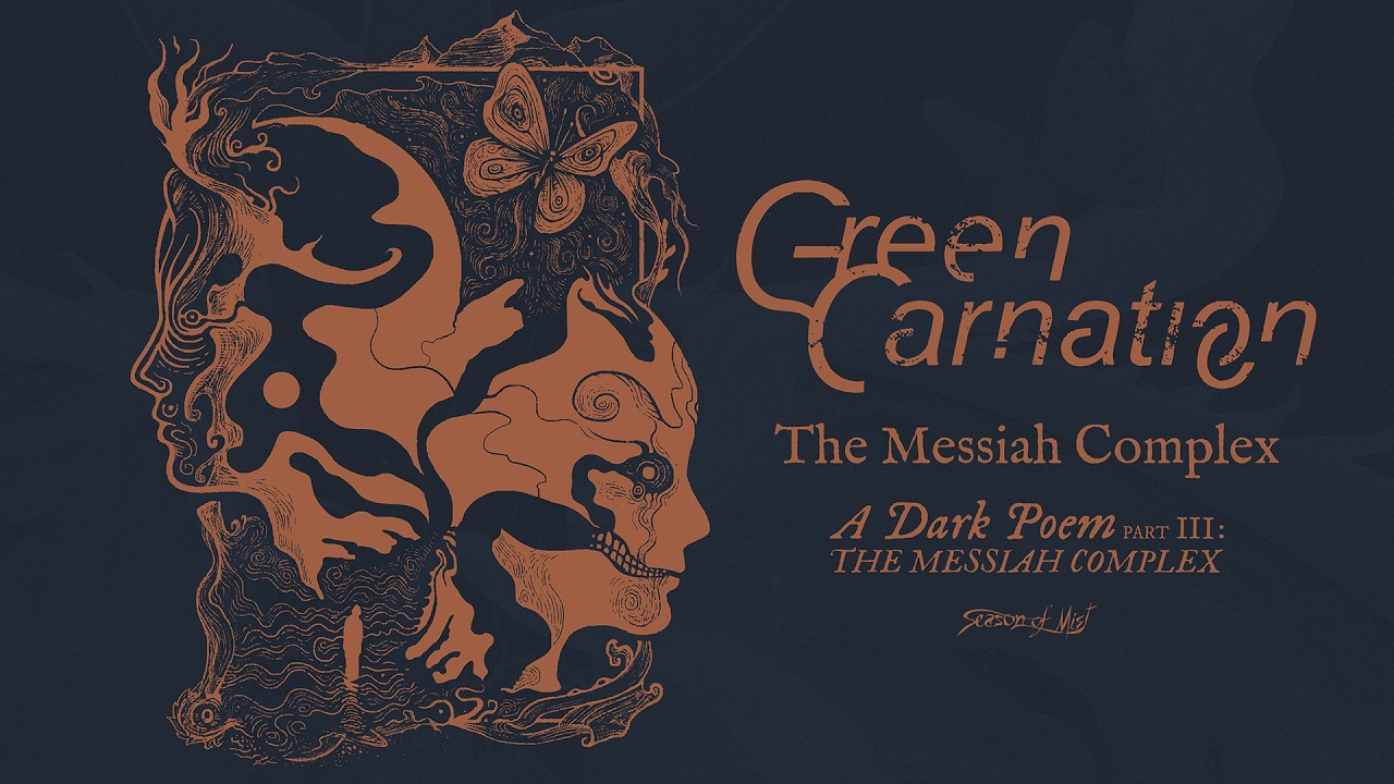 The Messiah Complex videosunun görselinde Green Carnation'ın karanlık ve sinematik atmosferli video karesi görülüyor.