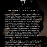 Daylight Dies'in Call It Quits haberinde kullanılan grup görseli.