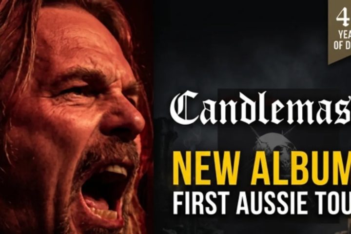 Candlemass yazılı röportaj görselinde grubun vokalisti Johan Längqvist'in portresi yer alıyor.