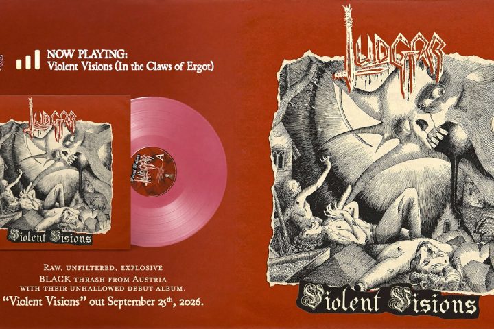 Ludgar Violent Visions resmi video görseli.
